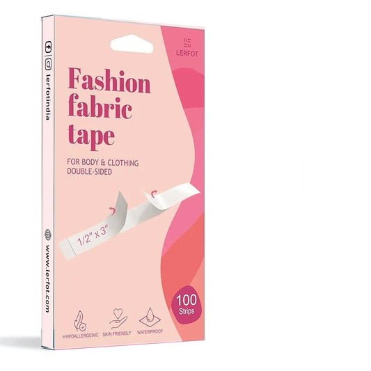 LERFOT (100 Pack) Double Sided Tape for Fashion, Clothing and Body
