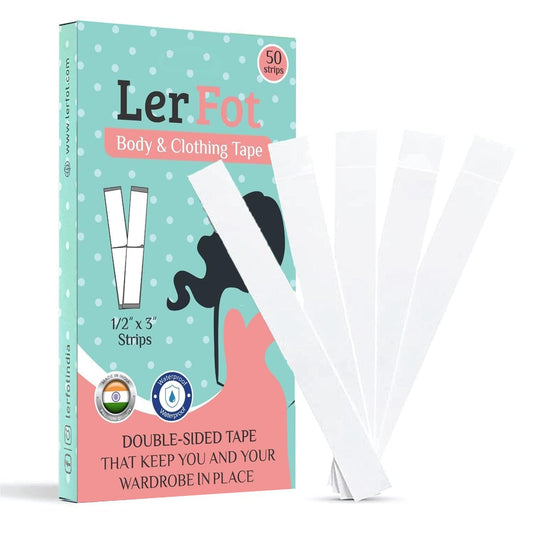 LERFOT 50 Strips Fashion Body Tape